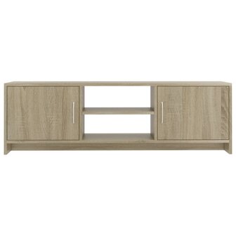 Tv-meubel 120x30x37,5 cm bewerkt hout sonoma eikenkleurig 7