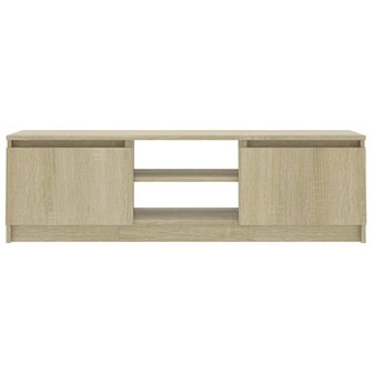 Tv-meubel 120x30x35,5 cm bewerkt hout sonoma eikenkleurig 6