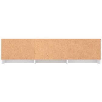 Tv-meubel 140x40x35,5 cm bewerkt hout wit 6