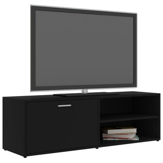 Tv-meubel 120x34x37 cm bewerkt hout zwart 3