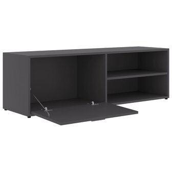 Tv-meubel 120x34x37 cm bewerkt hout grijs 6