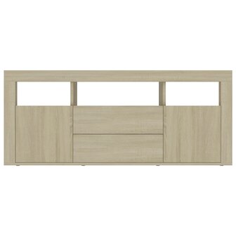 Tv-meubel 120x30x50 cm bewerkt hout sonoma eikenkleurig 6