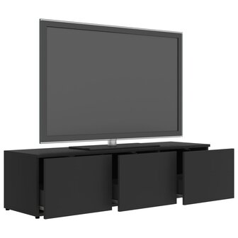 Tv-meubel 120x34x30 cm bewerkt hout grijs 7