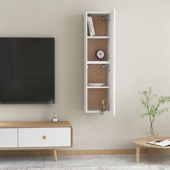 Tv-meubelen 2 st 30,5x30x60 cm bewerkt hout wit 12