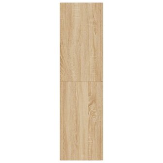 Tv-meubels 2 st 30,5x30x110 cm bewerkt hout sonoma eikenkleurig 5