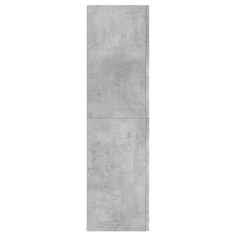 Tv-meubel 30,5x30x110 cm bewerkt hout betongrijs 4