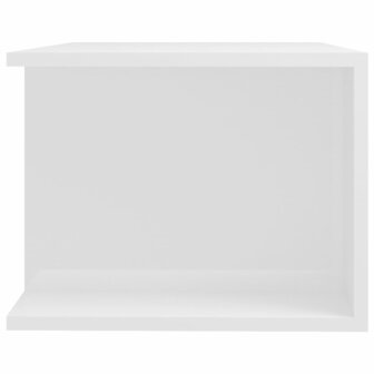 Tv-meubel met LED-verlichting 90x39x30 cm hoogglans wit 9