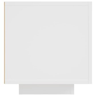 Tv-meubel met LED-verlichting 160x35x40 cm wit 10