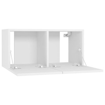 TV-hangkasten 3 st 60x30x30 cm wit 6