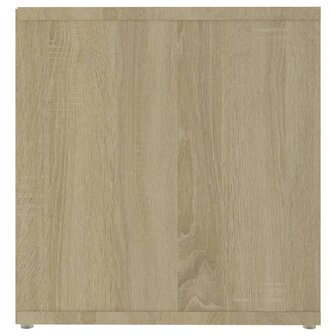 Tv-meubel 72x35x36,5 cm bewerkt hout sonoma eikenkleurig 6