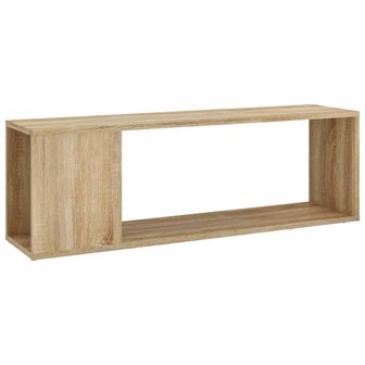 Tv-meubel 100x24x32 cm bewerkt hout sonoma eikenkleurig 2