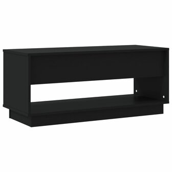 Tv-meubel 102x41x44 cm bewerkt hout zwart 7