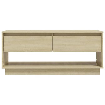 Tv-meubel 102x41x44 cm bewerkt hout sonoma eikenkleurig 5