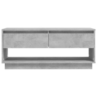 Tv-meubel 102x41x44 cm bewerkt hout betongrijs 5