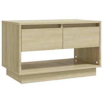 Tv-meubel 70x41x44 cm bewerkt hout sonoma eikenkleurig 2