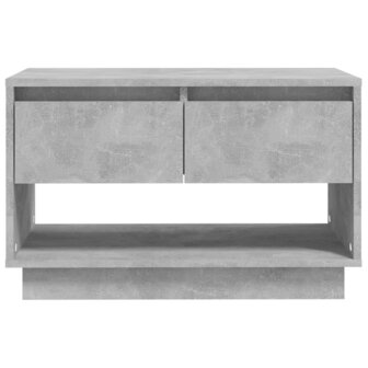 Tv-meubel 70x41x44 cm bewerkt hout betongrijs 5