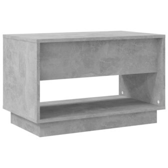 Tv-meubel 70x41x44 cm bewerkt hout betongrijs 6