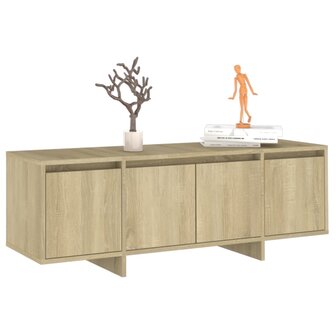 Tv-meubel 120x30x40,5 cm bewerkt hout sonoma eikenkleurig 3