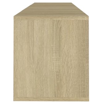 Tv-meubel 120x30x40,5 cm bewerkt hout sonoma eikenkleurig 6