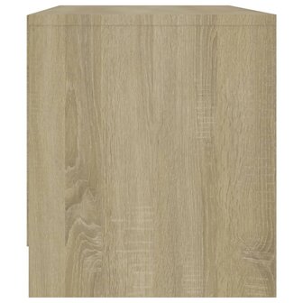 Tv-meubel 90x35x40 cm bewerkt hout sonoma eikenkleurig 6