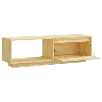 Tv-meubel 110x30x33,5 cm massief grenenhout 7