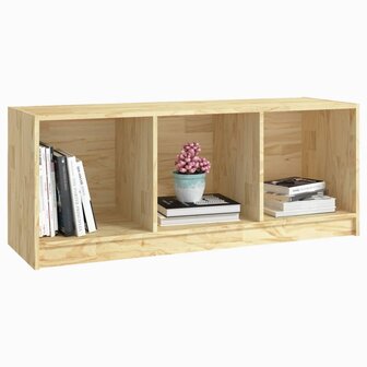 Tv-meubel 104x33x41 cm massief grenenhout 4