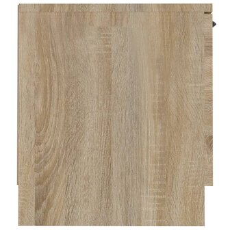 Tv-meubel 140x35x40 cm bewerkt hout sonoma eikenkleurig 6