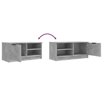 Tv-meubelen 2 st 80x35x36,5 cm bewerkt hout betongrijs 9