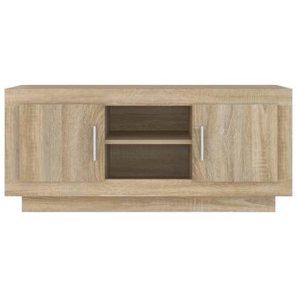 Tv-meubel 102x35x45 cm bewerkt hout sonoma eikenkleurig 5