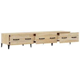 Tv-meubel 150x34,5x30 cm bewerkt hout sonoma eikenkleurig 7