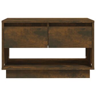 Tv-meubel 70x41x44 cm bewerkt hout gerookt eikenkleurig 5