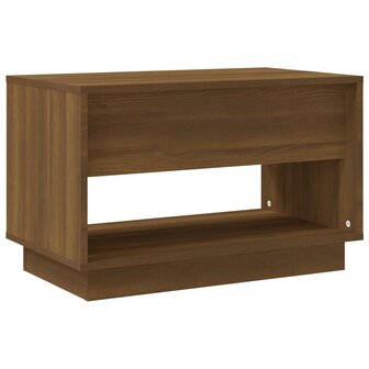 Tv-meubel 70x41x44 cm bewerkt hout bruin eikenkleur 6