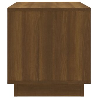 Tv-meubel 70x41x44 cm bewerkt hout bruin eikenkleur 7