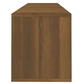 Tv-meubel 120x30x40,5 cm bewerkt hout bruin eikenkleur 7