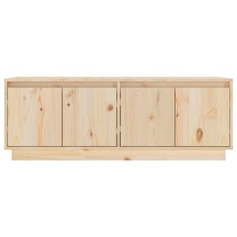 Tv-meubel 110x34x40 cm massief grenenhout 5