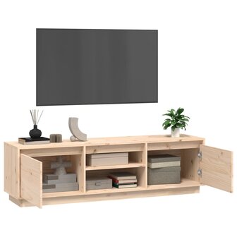 Tv-meubel 140x35x40 cm massief grenenhout 5