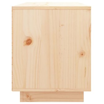 Tv-meubel 74x35x44 cm massief grenenhout 5