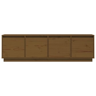 Tv-meubel 156x37x45 cm massief grenenhout honingbruin 6