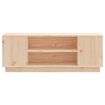 Tv-meubel 110x35x40,5 cm massief grenenhout 5