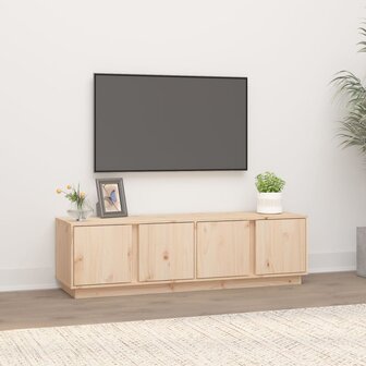 Tv-meubel 140x40x40 cm massief grenenhout 1