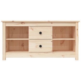 Tv-meubel 103x36,5x52 cm massief grenenhout 3