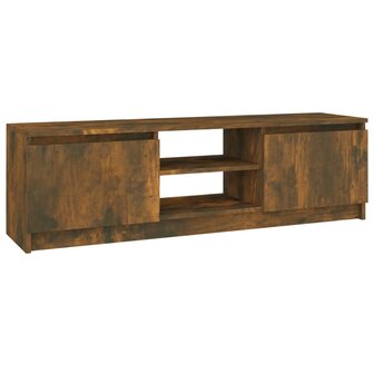 Tv-meubel 120x30x35,5 cm bewerkt hout gerookt eikenkleurig 2