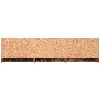 Tv-meubel 140x40x35,5 cm bewerkt hout gerookt eikenkleurig 5