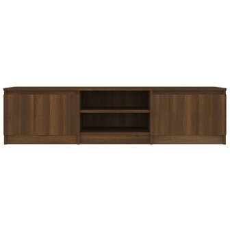 Tv-meubel 140x40x35,5 cm bewerkt hout bruin eikenkleur 3