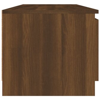 Tv-meubel 140x40x35,5 cm bewerkt hout bruin eikenkleur 4