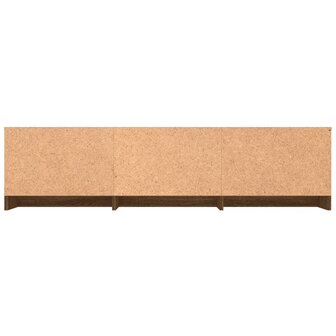 Tv-meubel 140x40x35,5 cm bewerkt hout bruin eikenkleur 5