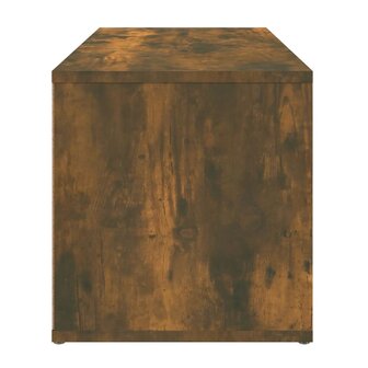 Tv-meubel 80x34x36 cm bewerkt hout gerookt eikenkleurig 8