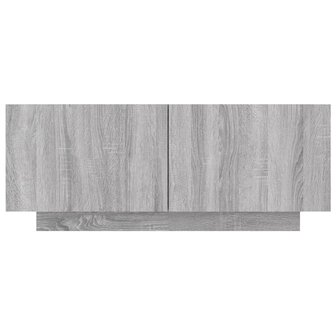 Tv-meubel 100x35x40 cm bewerkt hout grijs sonoma eikenkleurig 4