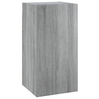 Tv-meubelen 2 st 30,5x30x60 cm bewerkt hout grijs sonoma eiken 3