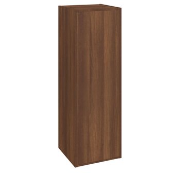 Tv-meubelen 2 st 30,5x30x90 cm bewerkt hout bruin eikenkleur 3